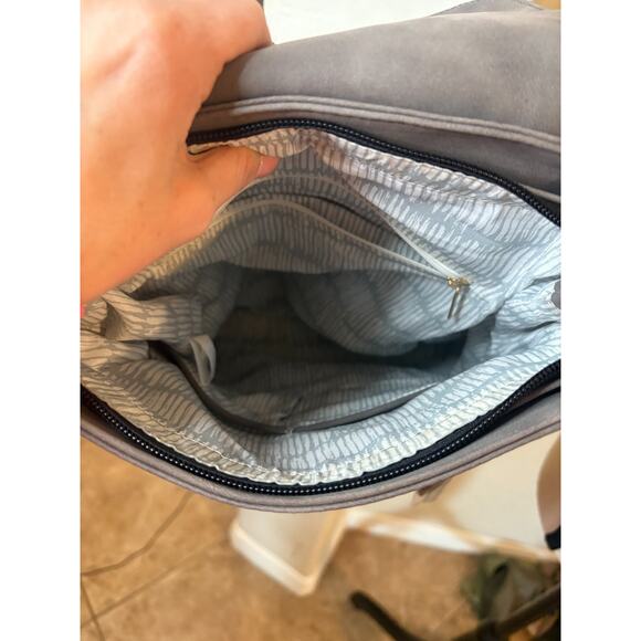 Violet Ray Women's Kendall Backpack, Grey NEW - Picture 9 of 9